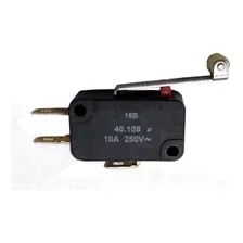 Chave Margirius Micro Interruptor 40108 Rev. Haste C/rolete Cor Preto Foto  mini 1
