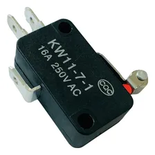 Chave Micro Switch Kw11-7-1 - 16a Roldana Kit 10 Foto mini  3