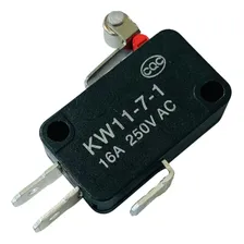 Chave Micro Switch Kw11-7-1 - 16a Roldana Kit 10 Foto mini 4