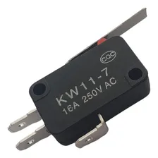 Chave Micro Switch Kw11-7-3 3t 16a Haste 27mm - Kit 10 Foto mini 4