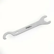 Chave Para Torneira De Chopp E Regulador Co2 Dupla - Zincado Foto  mini 1