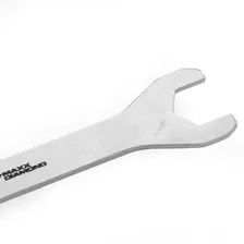 Chave Para Torneira De Chopp E Regulador Co2 Dupla - Zincado Foto mini  2