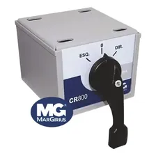 Chave Reversora Trifásica 15a Cr-815 Margirius Alavanca Cor Cinza Foto mini 1