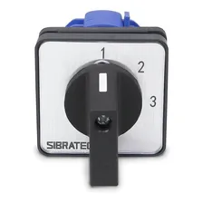 Chave Rotativa Seletora Unipolar 3 Posições 1-2-3 Lw28-3 Foto mini 3