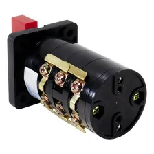 Chave Seletora 6 Posições - 20a 400v - Solda Mig Monofásica Cor Preto Foto mini  3