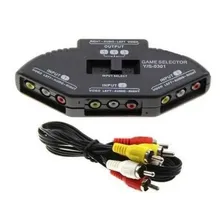 Chave Seletora Audio Video - Chaveador Cabo Rca Foto mini 1