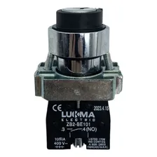 Chave Seletora C/chave 2 Posições Fixas 90g - 1na Lukma Cor Preto Foto mini 3
