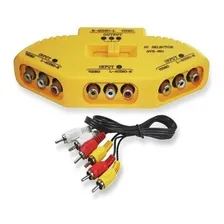 Chave Seletora De Ăudio E VĂdeo Chaveador Rca Av Foto mini 1