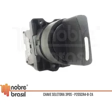 Chave Seletora Preta 2na P20scr4-b-2a Metaltex Foto mini 2