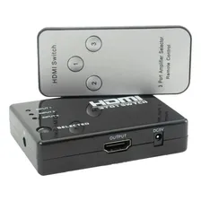 Chave Seletora Switch Hdmi 3 Ent 1 Saída E Controle Sigma Foto mini 2