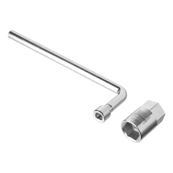 Chave Sextavada 17mm P/ Porca Superior Amortecedor Traseiro Foto 1