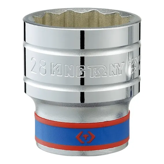 Chave Soquete Estriado 1/2'' 30mm King Tony 433030m Foto 1
