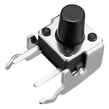 Chave Táctil Push Button Kfc-a06 W1-7 4t 90 Graus 10 Foto mini  3