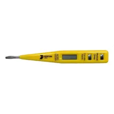 Chave Teste De Voltagem Corrente Digital Eletricista 12-220v Bivo A Pronta Foto mini 3