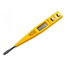 Chave Teste Voltagem Corrente Digital Eletricista 12v A 220v Foto  mini 1