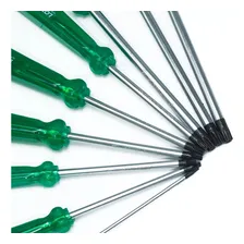 Chave Torx Com Cabo E Ponta Com Furo Guia Imantada Crv T20 Foto mini 3