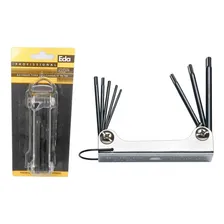 Chave Torx Tipo Canivete Jogo C/8 Pontas - Eda 8ji Foto mini 1