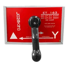 Chave Trifásica Estrela Triângulo Lombard 30cv 220v Et-163 Foto mini 2