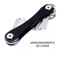Chaveiro Aluminio Inteligente Organizador De Chave Casa Auto Foto mini 2