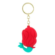 Chaveiro Ariel Pequena Sereia Disney Silicone 7 Cm Foto mini 3