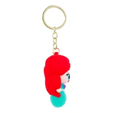 Chaveiro Ariel Pequena Sereia Disney Silicone 7 Cm Foto mini 2