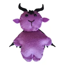 Chaveiro Bafominho Baphomet Boneco Bafomé De Feltro Cor Lilás Foto mini 2