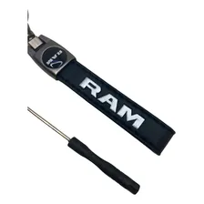 Chaveiro Carro Metal Couro Genuíno Fiat Chevrolet Chery Ram Foto mini 1