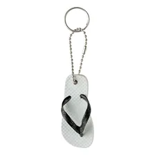Chaveiro Chinelo Havaianas Cor Branco Foto  mini 1