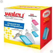 Chaveiro com Etiqueta Organizador Waleu 50 Unidades Foto  mini 1