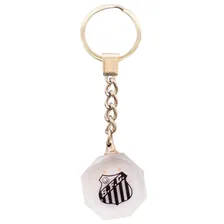 Chaveiro Cristal Brasão - Santos Foto  mini 1