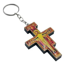 Chaveiro Crucifixo São Damião Francisco Foto mini  3