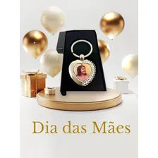 Chaveiro De Coração Com Foto Presente Dia Das Mães Foto mini 4