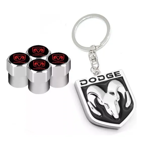 Chaveiro Dodge Ram Aço 2018 Bonde Bodona Logo 2008 Cor Prateado Foto 1