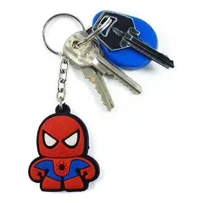 Chaveiro Emborrachado Cute - Homem Aranha Foto mini 2