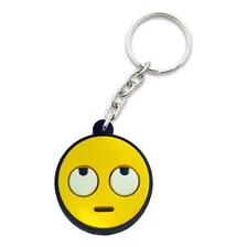 Chaveiro Emoticon - Emoji Pensando Olhando Pra Cima Foto mini 1
