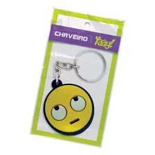 Chaveiro Emoticon - Emoji Pensando Olhando Pra Cima Foto mini 2
