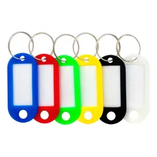Chaveiro Etiqueta Colorido Organizador Moderno 6 Peças Foto mini 2