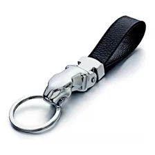 Chaveiro Executivo De Couro Puma Jaguar Cor Preto Foto mini 1