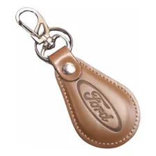 Chaveiro Ford Couro Marrom Foto mini  3