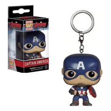 Chaveiro Funko Pop Captain America Marvel Avengers Foto  mini 1