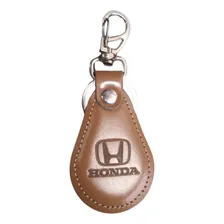 Chaveiro Honda Couro Marrom Foto  mini 1