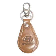 Chaveiro Hyundai Couro Marrom Foto mini 1