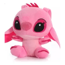 Chaveiro Lilo E Stitch Disney Pelúcia 12cm Stitch E Angel Cor Rosa Foto  mini 1
