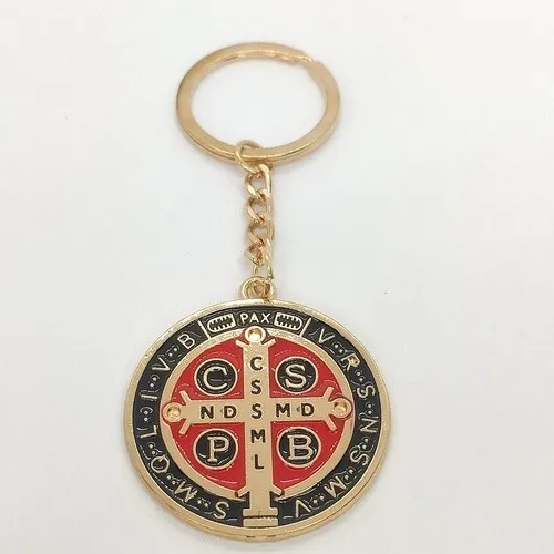 Chaveiro Medalha São Bento Resinado Foto 1