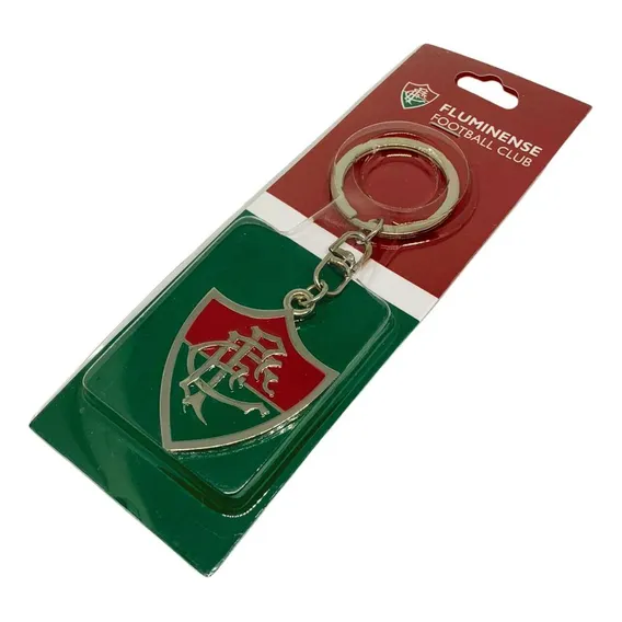 Chaveiro Metal Brasão - Fluminense Foto 1