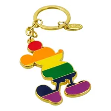 Chaveiro Mickey Arco-íris 6cm Disney Foto mini 2