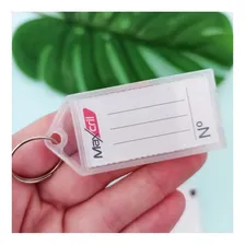 Chaveiro Organizador Kit Com 50 Identificador Etiqueta Foto mini 3