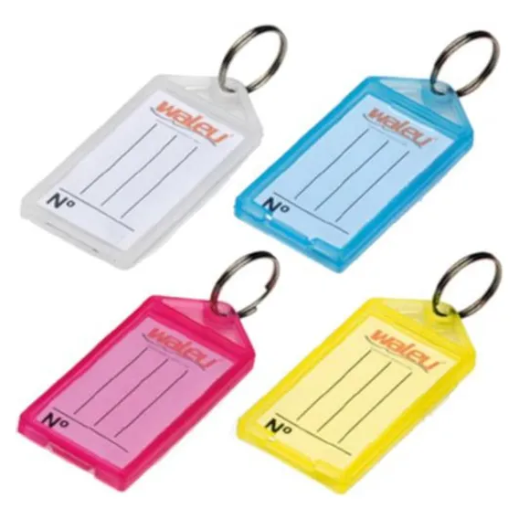 Chaveiro Organizador Kit Com 50 Identificador Etiqueta Foto 1