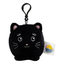 Chaveiro Pelucia Gatinho Preto Foto  mini 1