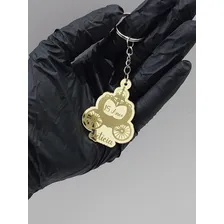 Chaveiro Personalizado C/sua Logomarca P/ Lembrancinhas 100u Foto  mini 1